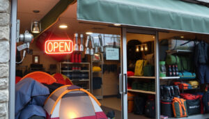 Campingzubehör in der Nähe jetzt geöffnet: Fachmärkte